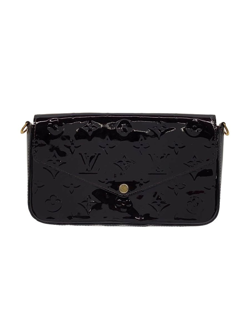 LOUIS VUITTON Bag Enamel Bordeaux Monogram